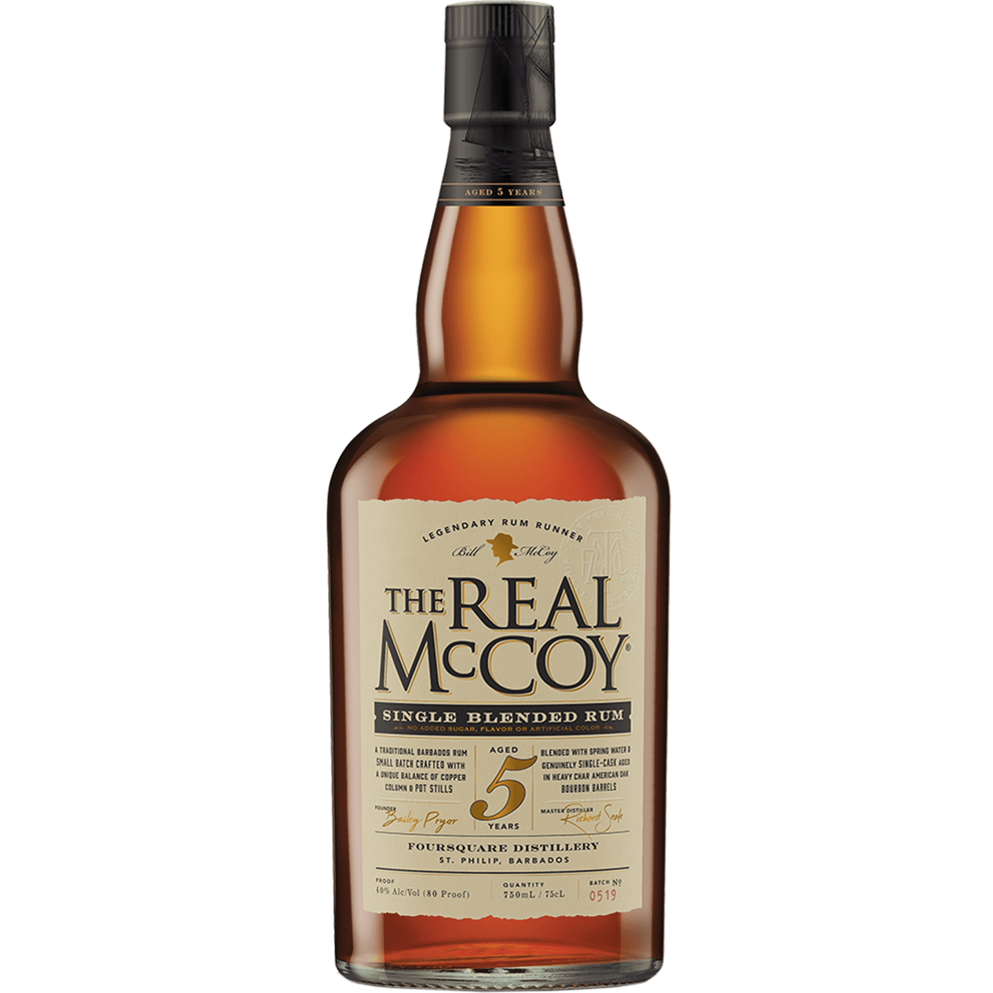 The Real McCoy Rum Aged 5 Years - Liquor On Broadway
