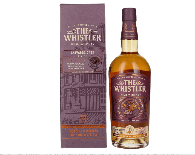 The Whistler Irish Whiskey Calvados Cask Finish 750 ML - Liquor On Broadway
