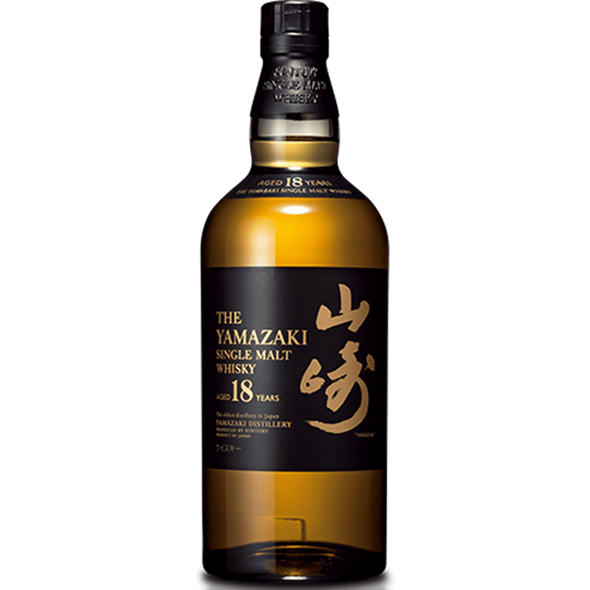 Suntory Yamazaki 18 Year Old Single Malt Japanese Whisky 750ml bottle