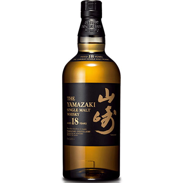 Suntory Yamazaki 18 Year Old Single Malt Japanese Whisky 750ml bottle