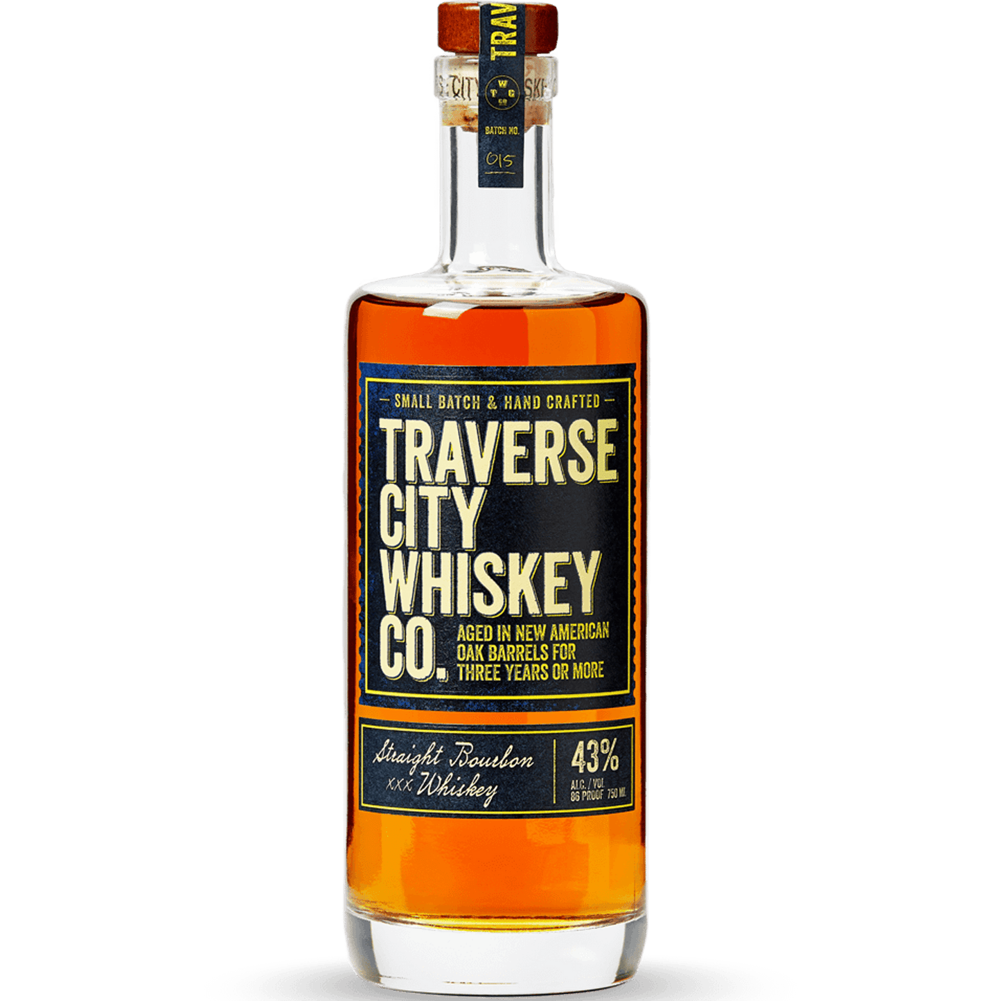 Traverse City Whisky Co. Straight Bourbon XXX Whiskey - Liquor On Broadway