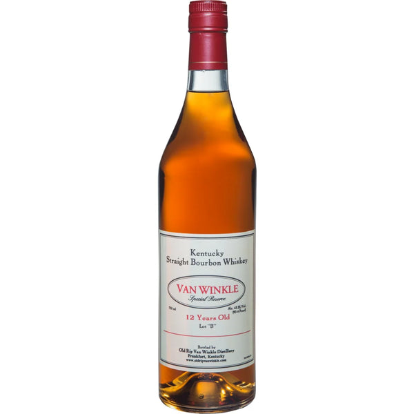 Van Winkle Special Reserve 12 Year Old Lot B Kentucky Straight Bourbon Whiskey 750ml bottle