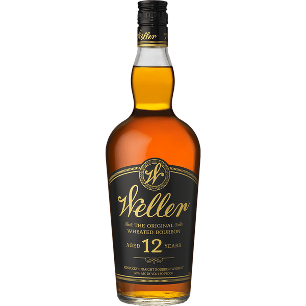 Weller 12 Year Wheated Bourbon 750ml front bottle