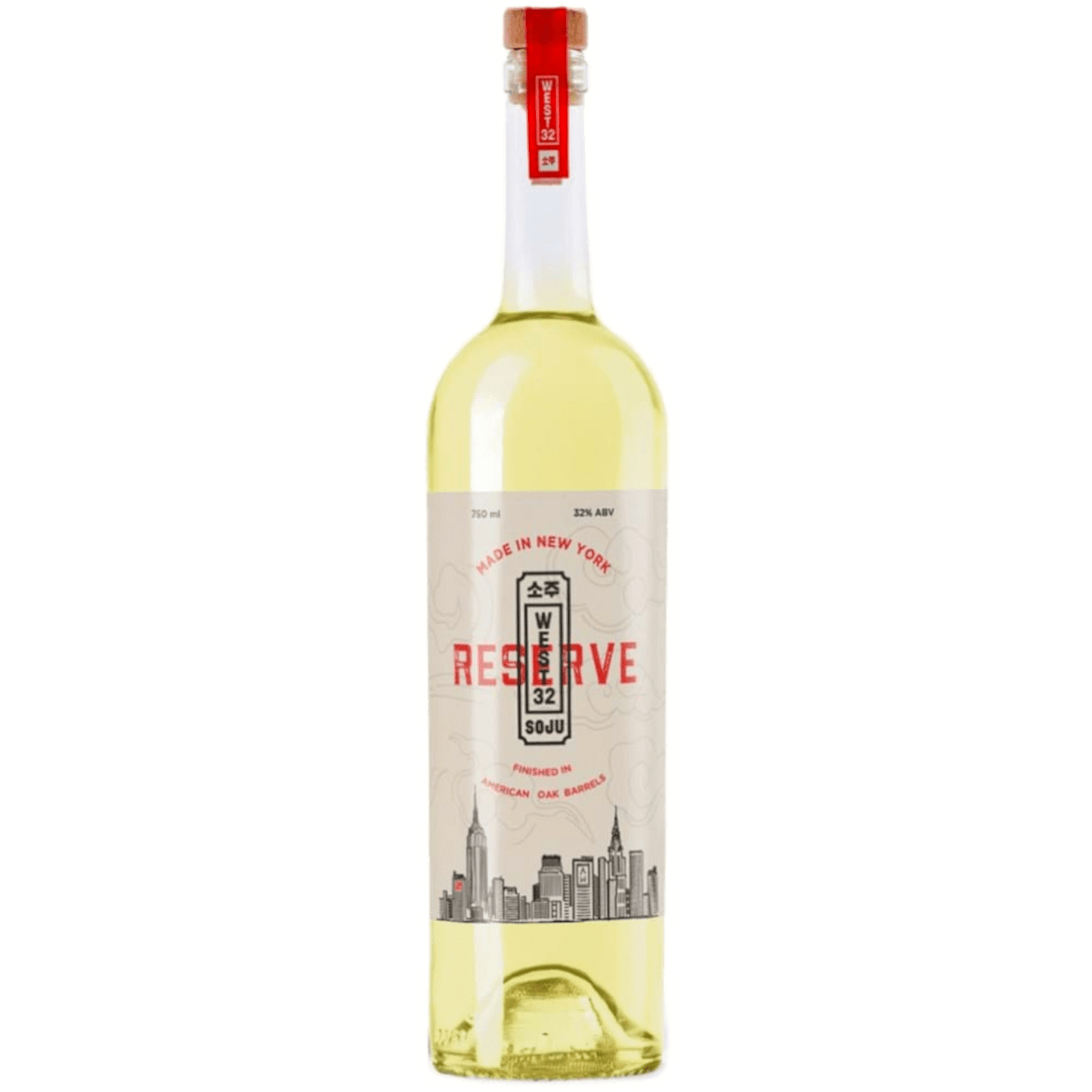 West 32 Finished In American Oak Barrels Soju - Liquor On Broadway