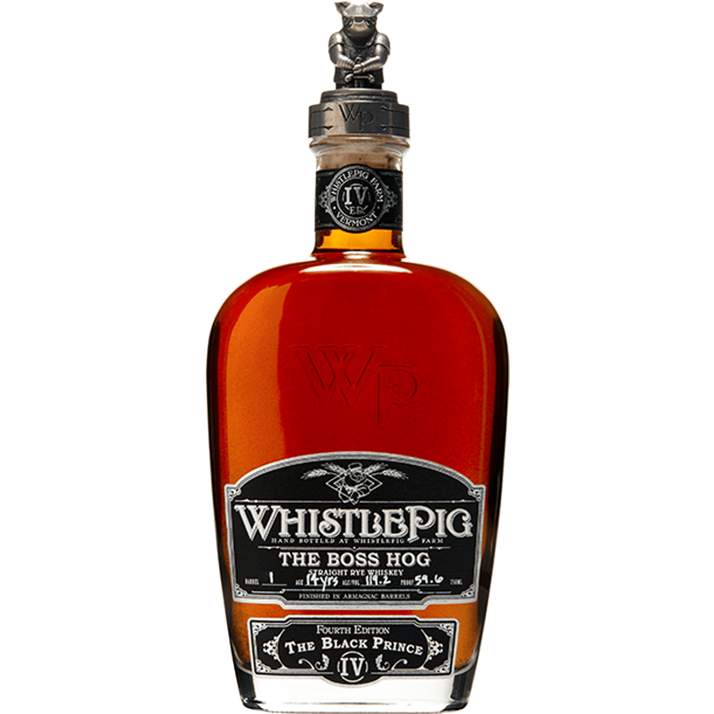 WhistlePig Boss Hog Edition 4 'The Black Prince' (PAYPAL PAYMENTS ONLY) - Liquor On Broadway