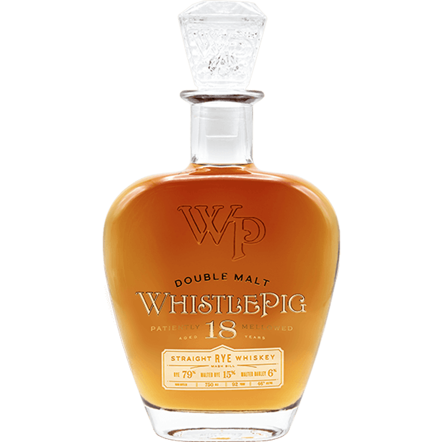 WhistlePig Double Malt 18 Year Old Straight Rye - Liquor On Broadway
