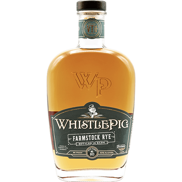 WhistlePig FarmStock Rye Crop No. 003 Straight Rye Whiskey 750ml front bottle