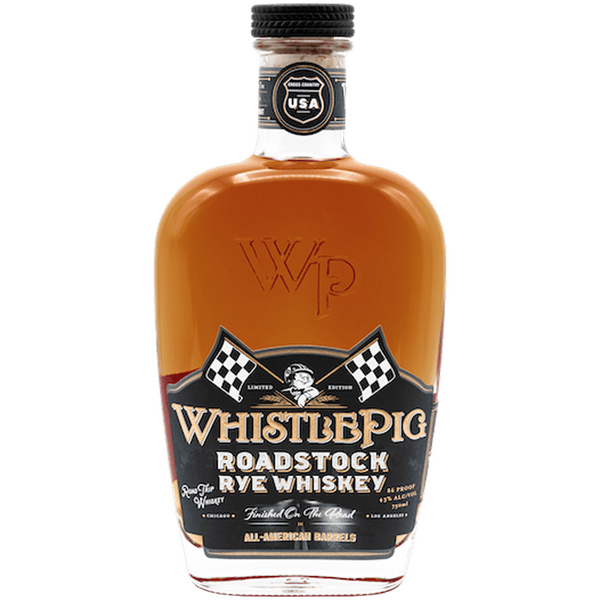WhistlePig Roadstock Limited Edition Rye Whiskey 750ml front bottle