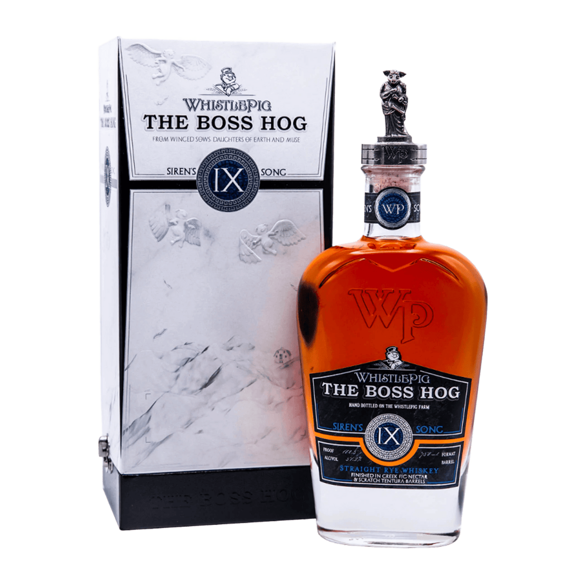 WhistlePig The Boss Hog IX Siren's Song Straight Rye Whiskey 750ml bottle