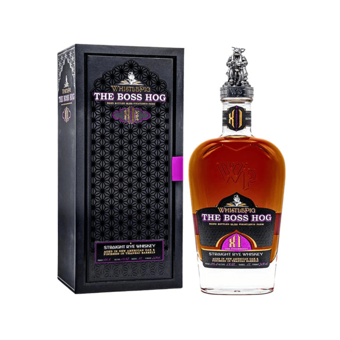 WhistlePig The Boss Hog XI The Juggernaut Straight Rye Whiskey 750mL - Liquor On Broadway