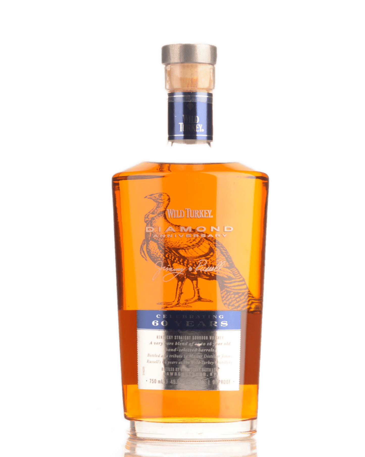 Wild Turkey Diamond Anniversary Kentucky Straight Bourbon Whiskey - Liquor On Broadway