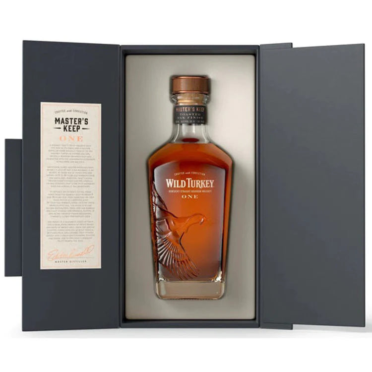 Wild Turkey Master’s Keep One Kentucky Straight Bourbon Whiskey 750ml front bottle