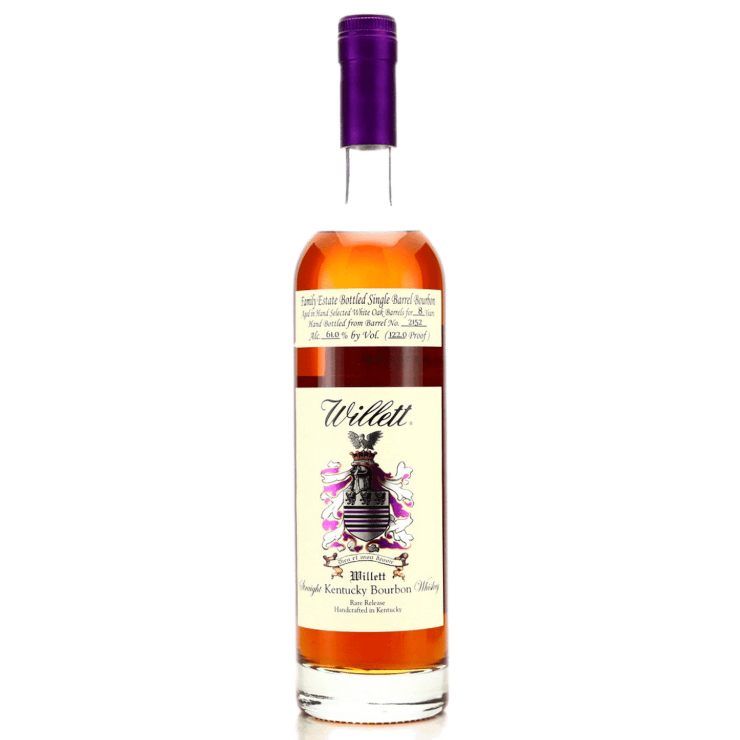 WILLETT 8 Year Old Family Estate Single Barrel Bourbon - Liquor On Broadway