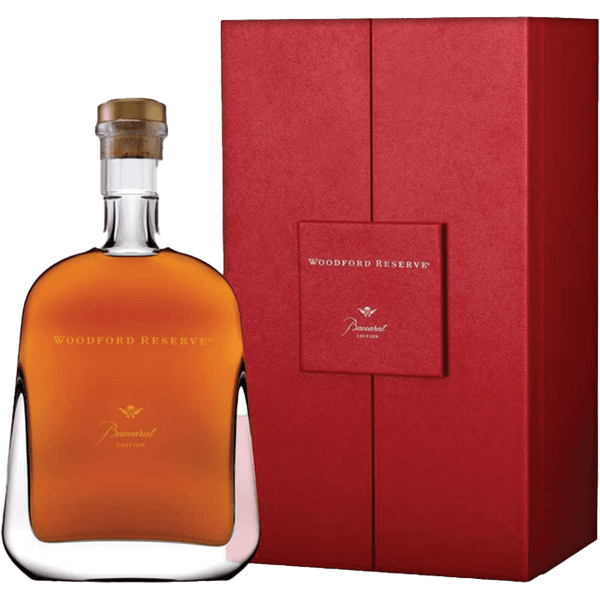 Woodford Reserve Baccarat Edition Kentucky Straight Bourbon Whiskey 750ml crystal decanter