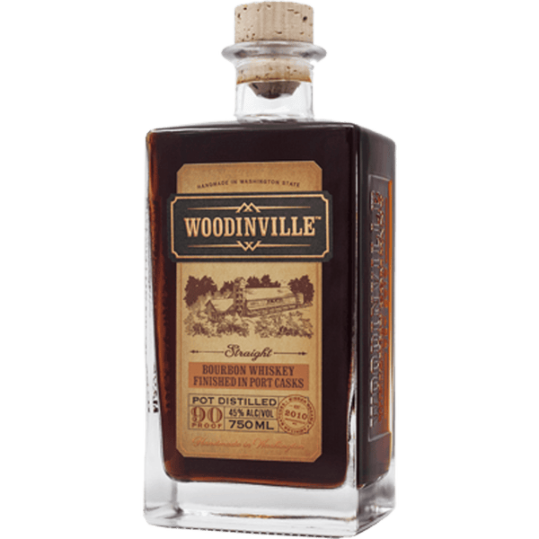 Woodinville Bourbon Whiskey Finished in Port Casks - Liquor On Broadway
