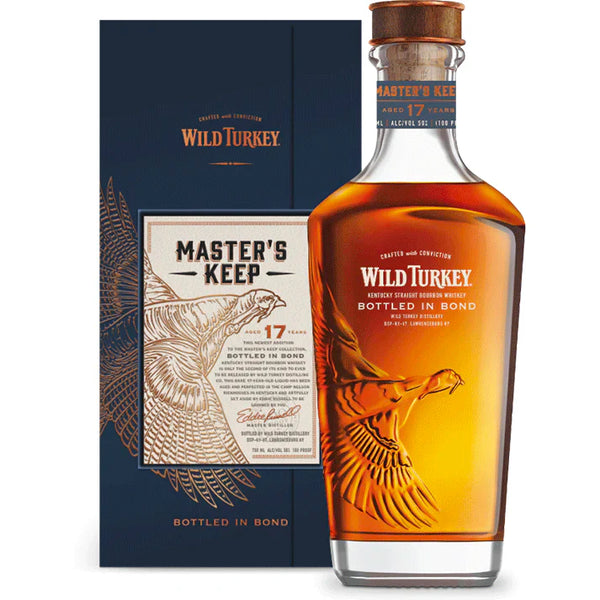 Wild Turkey Master’s Keep 17 Year Old Bottled in Bond 2020 Release Bourbon 750ml bottle